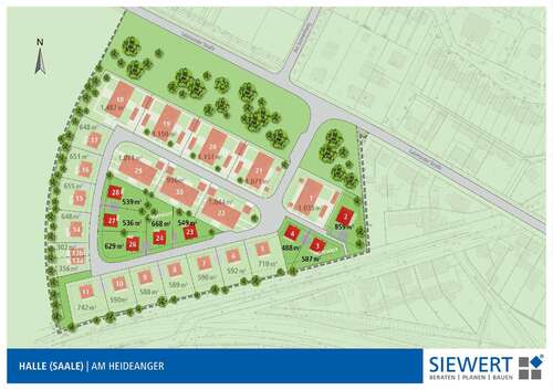 Foto - Grundstück zu verkaufen in Halle 169.201,00 € 629 m²