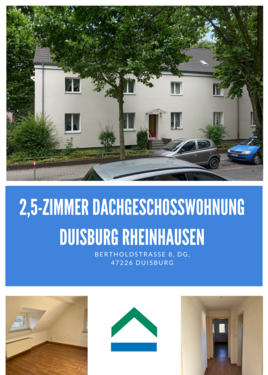 Foto - Wohnung zum Mieten in Duisburg 290,20 € 49.27 m²