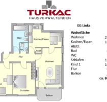 Wohnung zum Kaufen in Dautphetal 163.000,00 € 86.2 m²