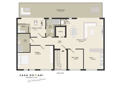 Foto - Wohnung zum Kaufen in Frankfurt 849.000,00 € 145.38 m²