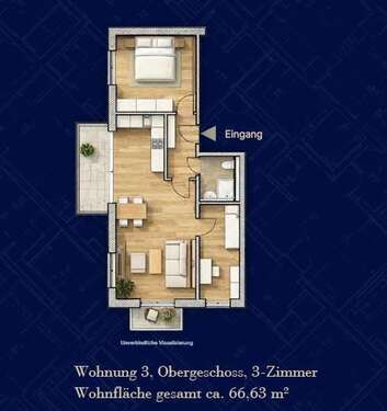 Foto - Wohnung zum Kaufen in München 749.000,00 € 67 m²