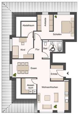 Foto - Wohnung zum Kaufen in Tostedt 439.000,00 € 97.12 m²