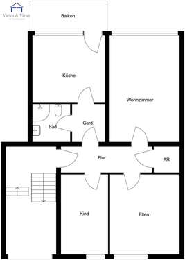 Foto - Wohnung zum Kaufen in Linnich 129.000,00 € 72 m²