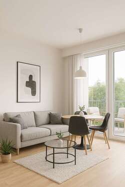 Foto - Wohnung zum Kaufen in Karlsruhe 369.000,00 € 60.95 m²