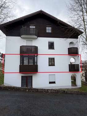 Foto - Wohnung zum Mieten in Waldkirchen 540,00 € 68 m²