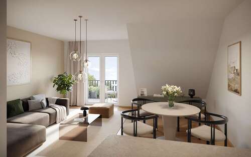 Foto - Wohnung zum Kaufen in Karlsruhe 439.000,00 € 70.88 m²