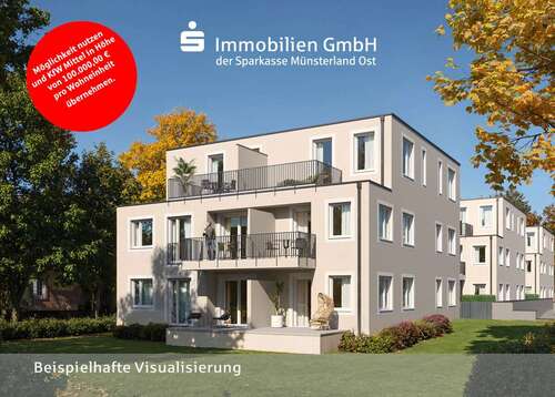 Foto - Wohnung zum Kaufen in Münster 340.000,00 € 57 m²