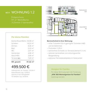 Foto - Wohnung zum Kaufen in Langenau 499.500,00 € 91 m²