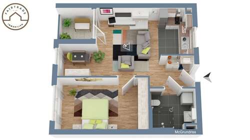 Foto - Wohnung zum Kaufen in Heilbronn 120.000,00 € 51 m²