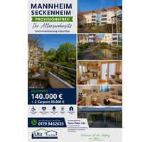 Wohnung zum Kaufen in Mannheim 140.000,00 € 43 m²