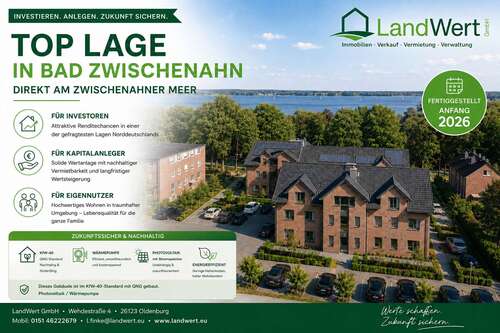 Foto - Wohnung zum Kaufen in Bad Zwischenahn Rostrup 349.000,00 € 70 m²