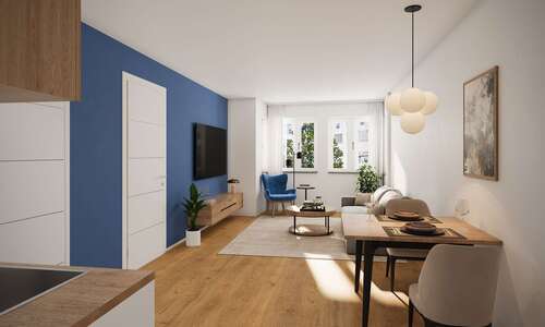 Foto - Wohnung zum Kaufen in Düsseldorf Eller 350.000,00 € 52.61 m²