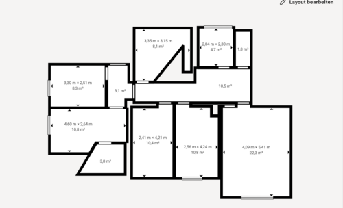 Foto - Wohnung zum Mieten in Wörth am Rhein 1.275,00 € 98.2 m²