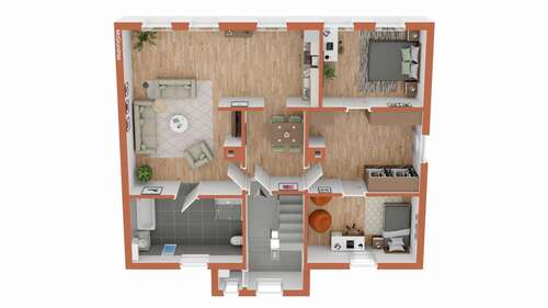 Foto - Wohnung zum Mieten in Bochum 790,00 € 92 m²