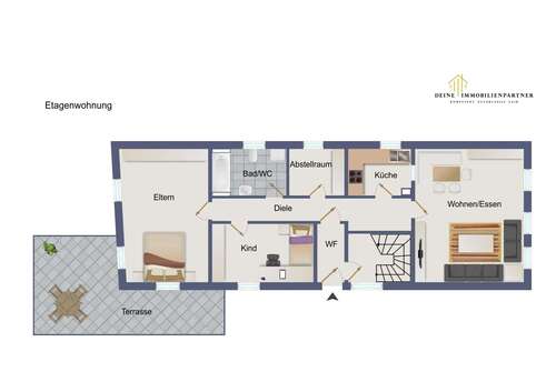 Foto - Wohnung zum Kaufen in Karlstadt 195.000,00 € 105 m²