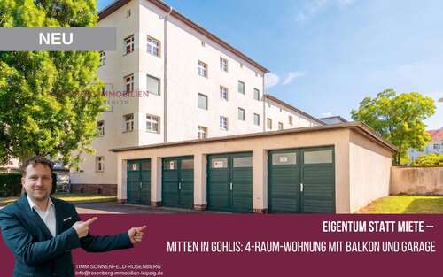 Foto - Wohnung zum Kaufen in Leipzig Gohlis-Mitte 199.900,00 € 89.9 m²
