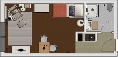 Foto - Wohnung zum Mieten in Dresden 425,00 € 27.5 m²