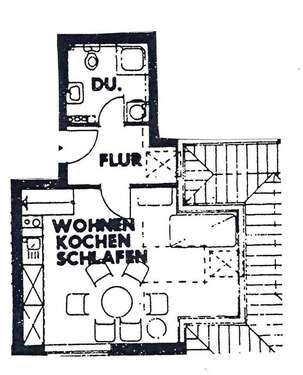 Foto - Wohnung zum Mieten in Stade 600,00 € 55 m²