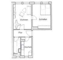 Wohnung zum Kaufen in Crimmitschau 20.000,00 € 46.39 m²