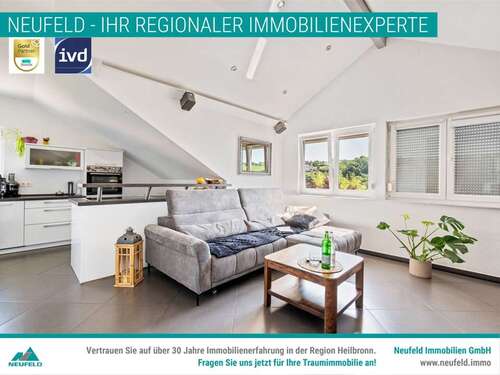 Foto - Wohnung zum Kaufen in Neudenau Herbolzheim (Jagst) 143.100,00 € 62 m²