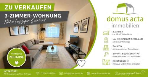 Foto - Wohnung zum Kaufen in Leipzig 189.000,00 € 69.35 m²