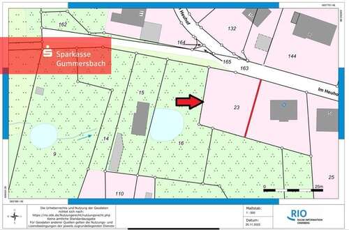 Foto - Grundstück zu verkaufen in Gummersbach 89.000,00 € 500 m²
