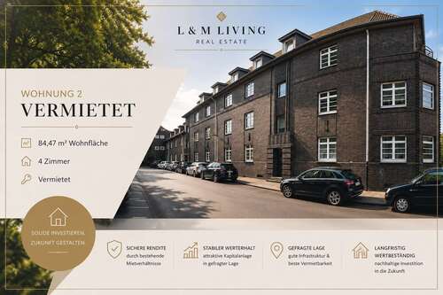 Foto - Wohnung zum Kaufen in Oberhausen 130.000,00 € 85 m²