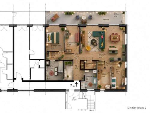 Foto - Wohnung zum Kaufen in Würzburg 932.000,00 € 136 m²