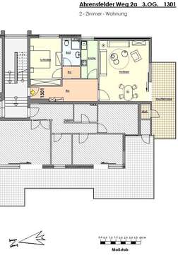Foto - Wohnung zum Mieten in Ahrensburg 802,00 € 76.4 m²