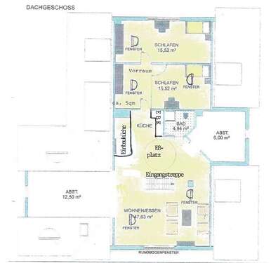 Foto - Wohnung zum Mieten in Unterwaldhausen 810,00 € 84 m²