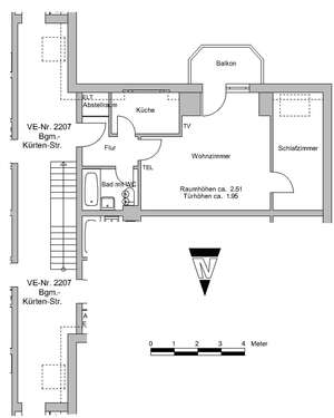 Foto - Wohnung zum Mieten in Bremen 456,30 € 48 m²