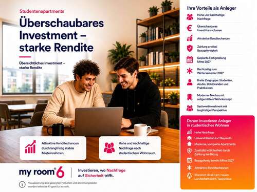 Foto - Wohnung zum Kaufen in Bayreuth 152.900,00 € 20.1 m²