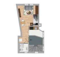 Wohnung zum Mieten in Wallau Hofheim 520,00 € 27 m²