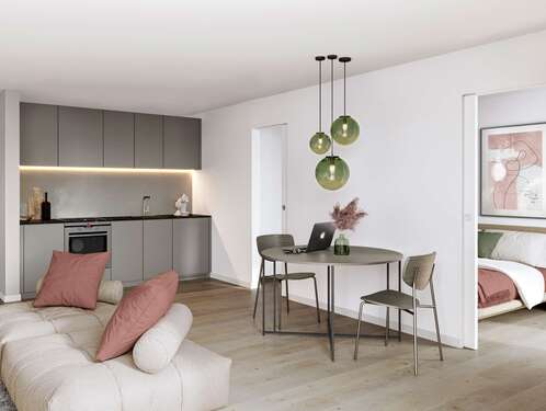 Foto - Wohnung zum Kaufen in München 525.000,00 € 35.64 m²