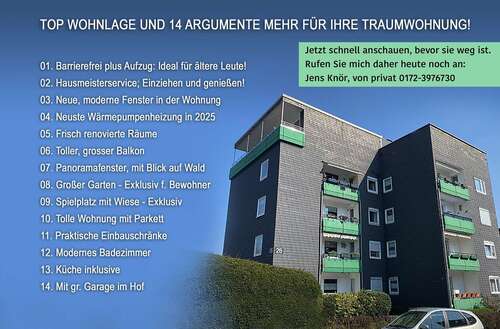 Foto - Wohnung zum Kaufen in Remscheid-Lüttringhausen 169.000,00 € 87 m²