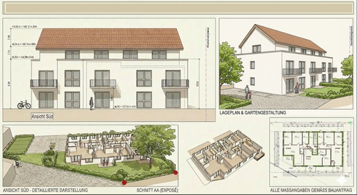 Foto - Wohnung zum Kaufen in Kehl 278.279,00 € 57.46 m²