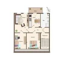 Wohnung zum Kaufen in Rostock 324.000,00 € 77.6 m²
