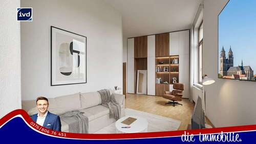 Foto - Wohnung zum Kaufen in Magdeburg Altstadt 140.000,00 € 76.71 m²