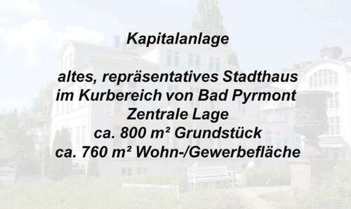 Foto - Haus zum Kaufen in Bad Pyrmont 920.000,00 € 205 m²