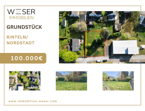 Foto - Grundstück zu verkaufen in Rinteln 100.000,00 € 700 m²