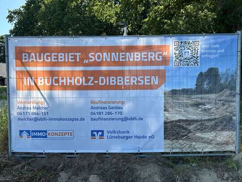Foto - Grundstück zu verkaufen in Buchholz in der Nordheide Dibbersen 198.360,00 € 551 m²