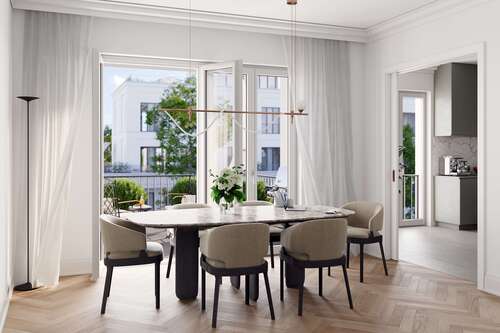 Foto - Wohnung zum Kaufen in Düsseldorf - Oberkassel 1.510.600,00 € 113 m²