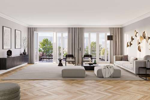 Foto - Wohnung zum Kaufen in Düsseldorf 2.639.000,00 € 183 m²