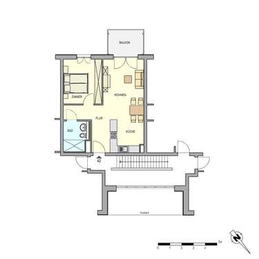 Foto - Wohnung zum Mieten in Weinböhla 674,00 € 55 m²