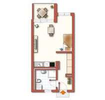 Wohnung zum Mieten in Simbach 417,00 € 40.51 m²