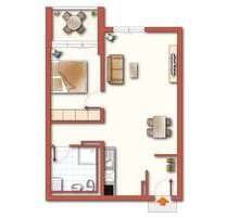 Wohnung zum Mieten in Simbach 570,00 € 58.48 m²