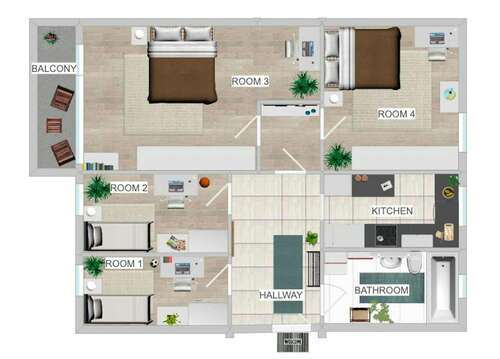 Foto - WG-Zimmer in München 640,00 € 8 m²