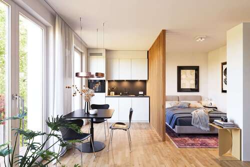 Foto - Wohnung zum Kaufen in Berlin 253.000,00 € 28.5 m²
