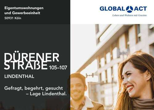 Foto - Wohnung zum Kaufen in Köln 560.000,00 € 71.76 m²