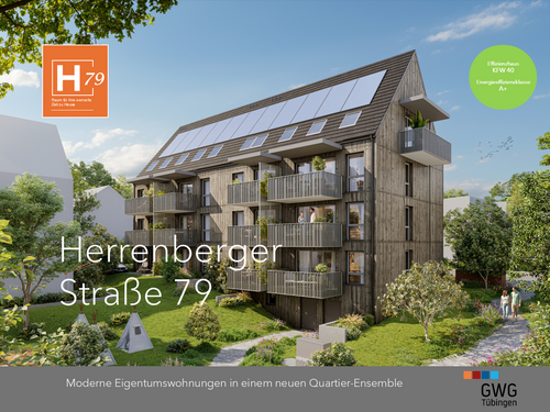 Foto - Wohnung zum Kaufen in Tübingen 312.000,00 € 40.83 m²